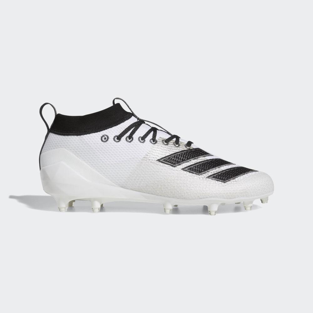 Ghete Fotbal Adidas adizero 8.0 Barbati Romania - Albi/Negrii/Gri F35188